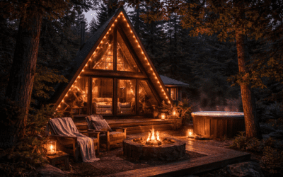 Romantic A-Frame Cabins Around the World